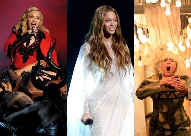 Los 'toros' de Madonna, el 'ángel' Beyoncé y la 'tienda de lámparas' de Sia