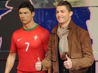 Cristiano Ronaldo, con peluquero también en el Museo de Cera