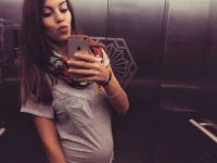 Melissa Jiménez muestra su tripita de embarazada en Instagram