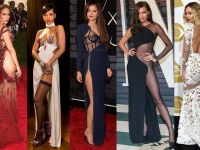 ¡No con ropa interior! Los looks más arriesgados de la alfombra roja