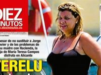 Terelu Campos disfruta del verano entre el trabajo y la playa