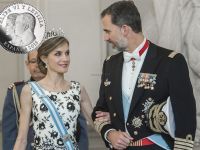 Felipe VI y Letizia ya tienen su primera moneda como Reyes