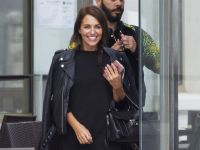Paula Echevarria, sin Bustamante, de turismo en Santander