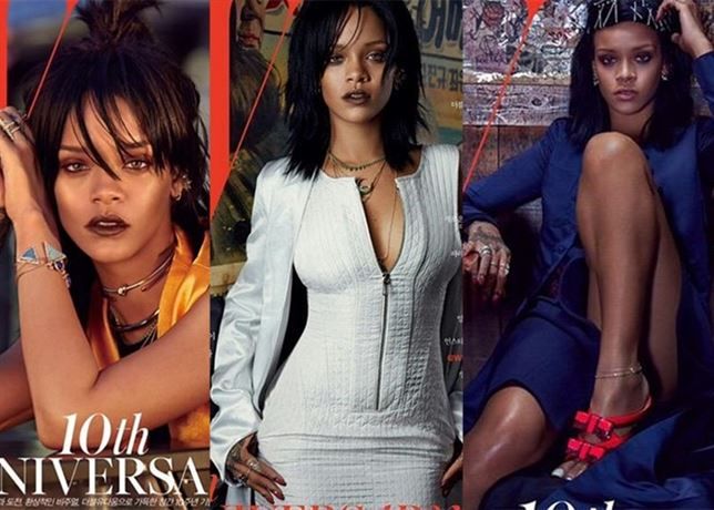 Las tres 'caras' de Rihanna para W Magazine