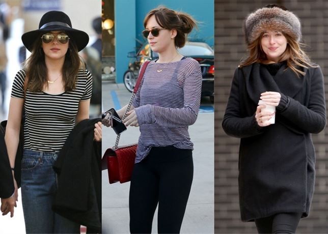 Dakota Johnson apuesta por el 'look casual' para su día a día