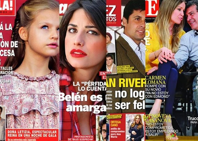 La comunión de Leonor, Ares contra Belén Esteban, la tristeza de Francisco Rivera y el amor de Banderas