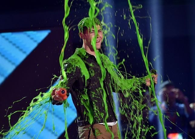 Los ganadores de los Kids Choice Awards, la fiesta del 'moco verde'
