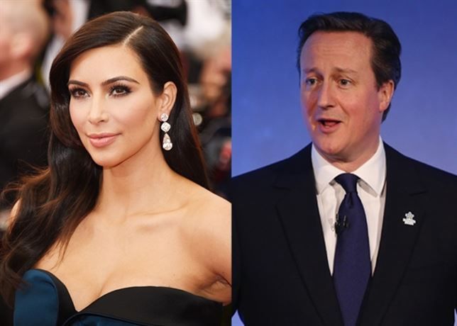 ¿Qué tienen en común Kim Kardashian y David Cameron?