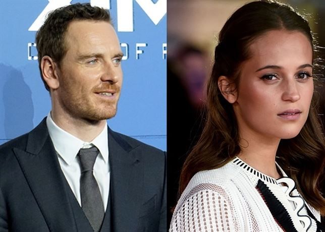 Michael Fassbender y Alicia Vikander viven intensamente su historia de amor