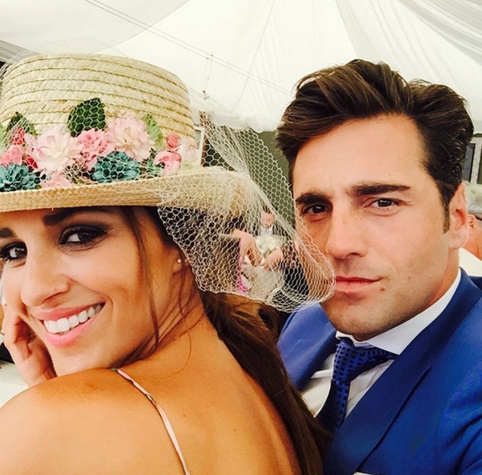 Paula Echevarría y David Bustamante, día muy especial en la boda del hermano del cantante