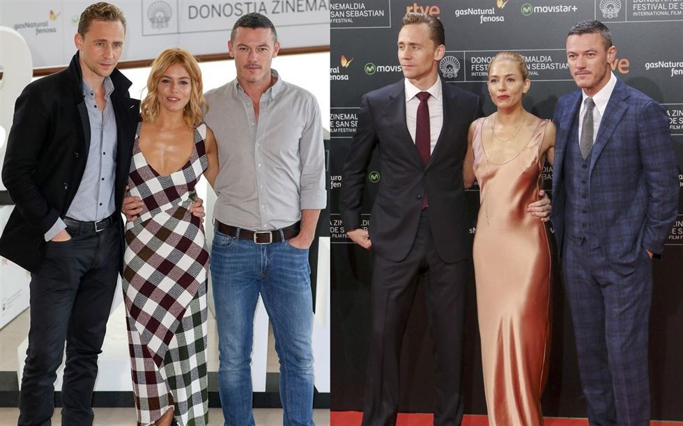 Sienna Miller pasea sus looks más atrevidos en San Sebastián