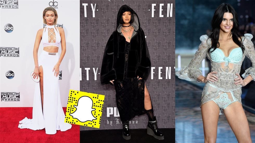 10 cuentas de Snapchat que tienes que seguir para no perder detalle de las Fashion Weeks