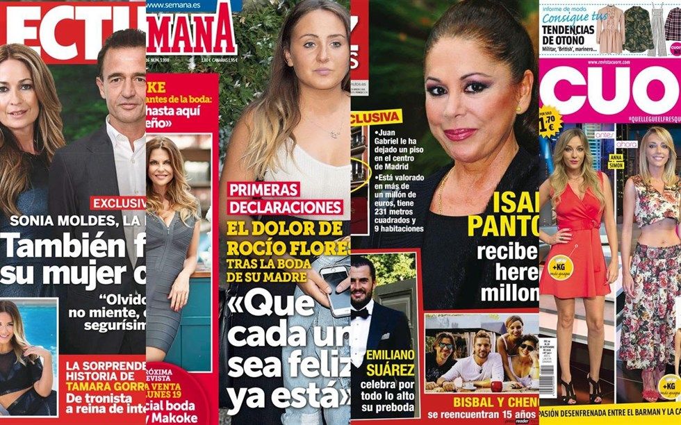 El reencuentro de Bisbal y Chenoa, la herencia de Isabel Pantoja y la confesión de Sonia Moldes