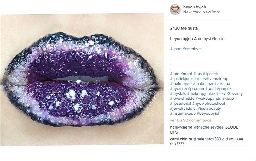 Los labios de cristal, la tendencia beauty que revoluciona Instagram